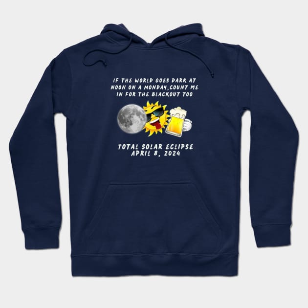 Total Solar Eclipse Meme Hoodie by Total Solar Eclipse